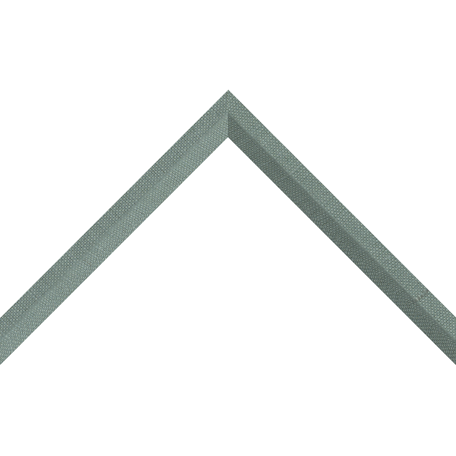 3/4″ Frosty Spruce Linen Front Bevel Liner Picture Frame Moulding