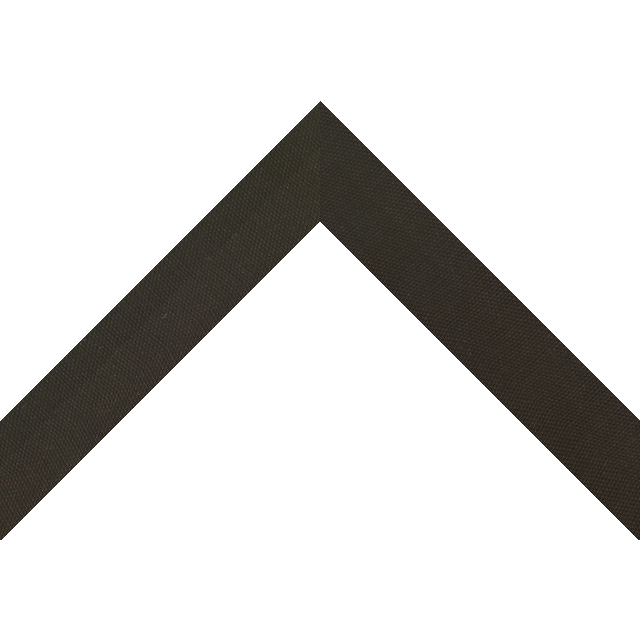 1-1/4″ Black Linen Back Bevel Liner Picture Frame Moulding