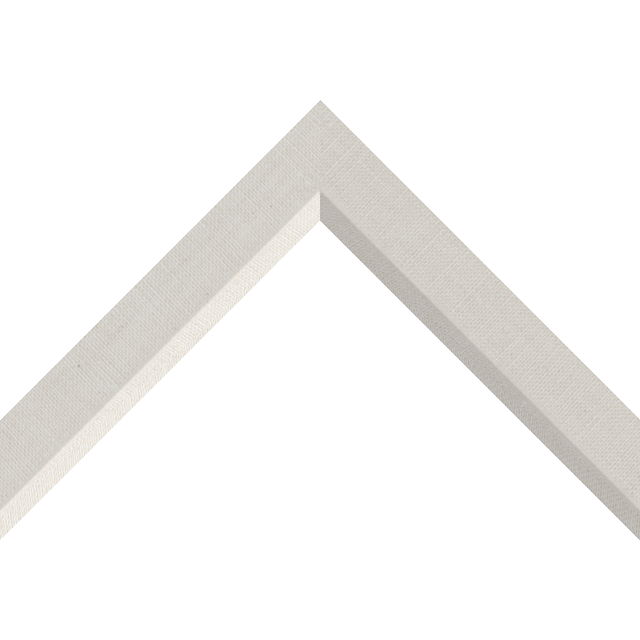 1-1/4″ Natural Linen Front Bevel Liner Picture Frame Moulding