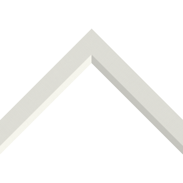 1-1/4″ Cream Linen Front Bevel Liner Picture Frame Moulding