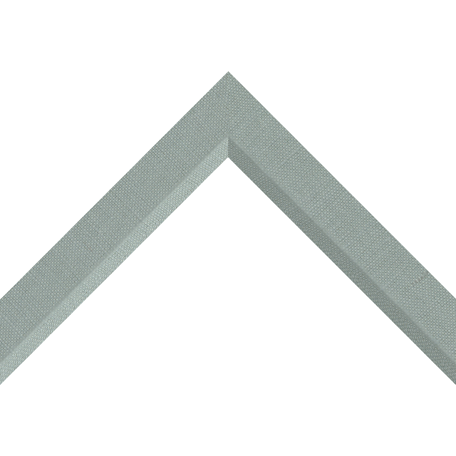 1-1/4″ Frosty Spruce Linen Front Bevel Liner Picture Frame Moulding