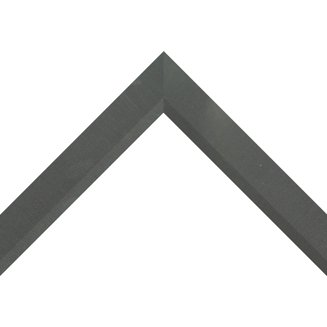 1-1/4″ Black Silk Front Bevel Liner Picture Frame Moulding