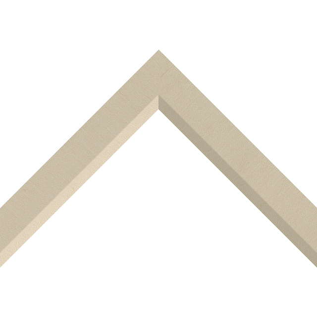 1-1/4″ Parchment Silk Front Bevel Liner Picture Frame Moulding