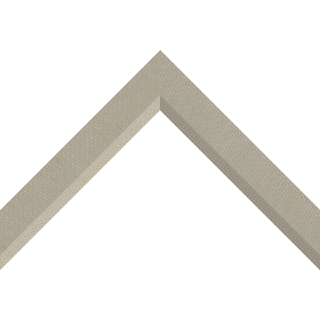 1-1/4″ Khaki Silk Front Bevel Liner Picture Frame Moulding