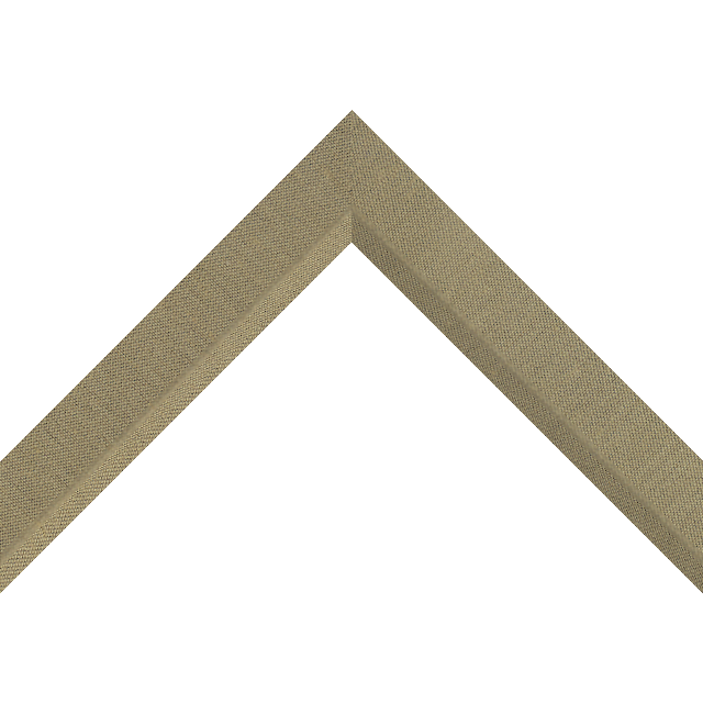 1-1/4″ Gold Dust Silk Front Bevel Liner Picture Frame Moulding