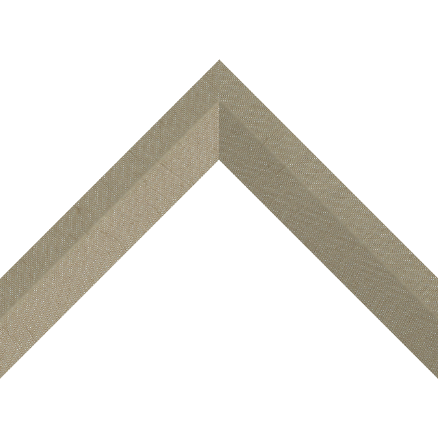 1-1/2″ Khaki Silk Back Bevel Liner Picture Frame Moulding