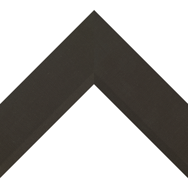 2-1/2″ Black Linen Front Bevel Liner Picture Frame Moulding
