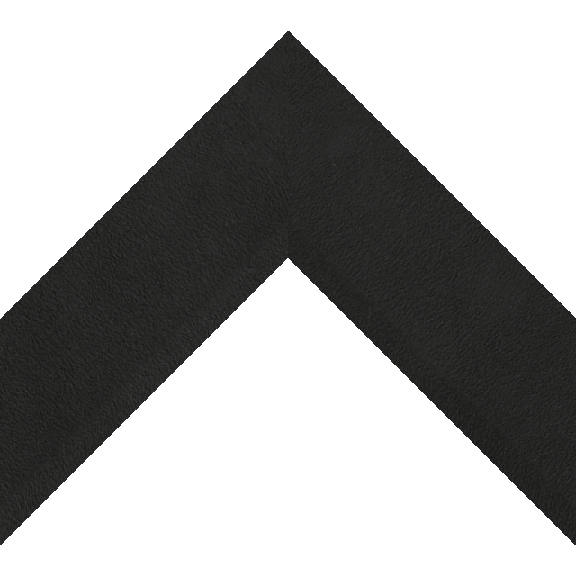 2-1/2″ Black Suede Front Bevel Liner Picture Frame Moulding