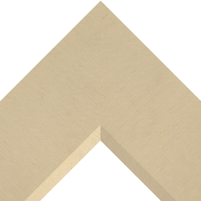 4″ Parchment Silk Front Bevel Liner Picture Frame Moulding