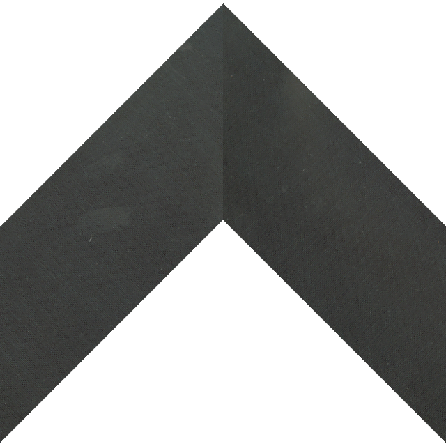 3″ Black Silk Shallow Scoop Liner Picture Frame Moulding