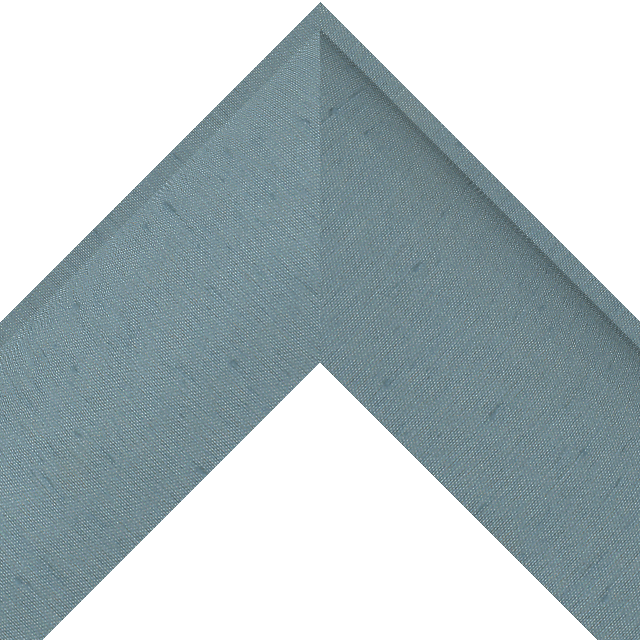 3-1/2″ Meissen Blue Silk Scoop Liner Picture Frame Moulding